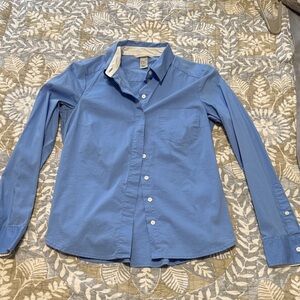 Blue Long Sleeve Button Down
